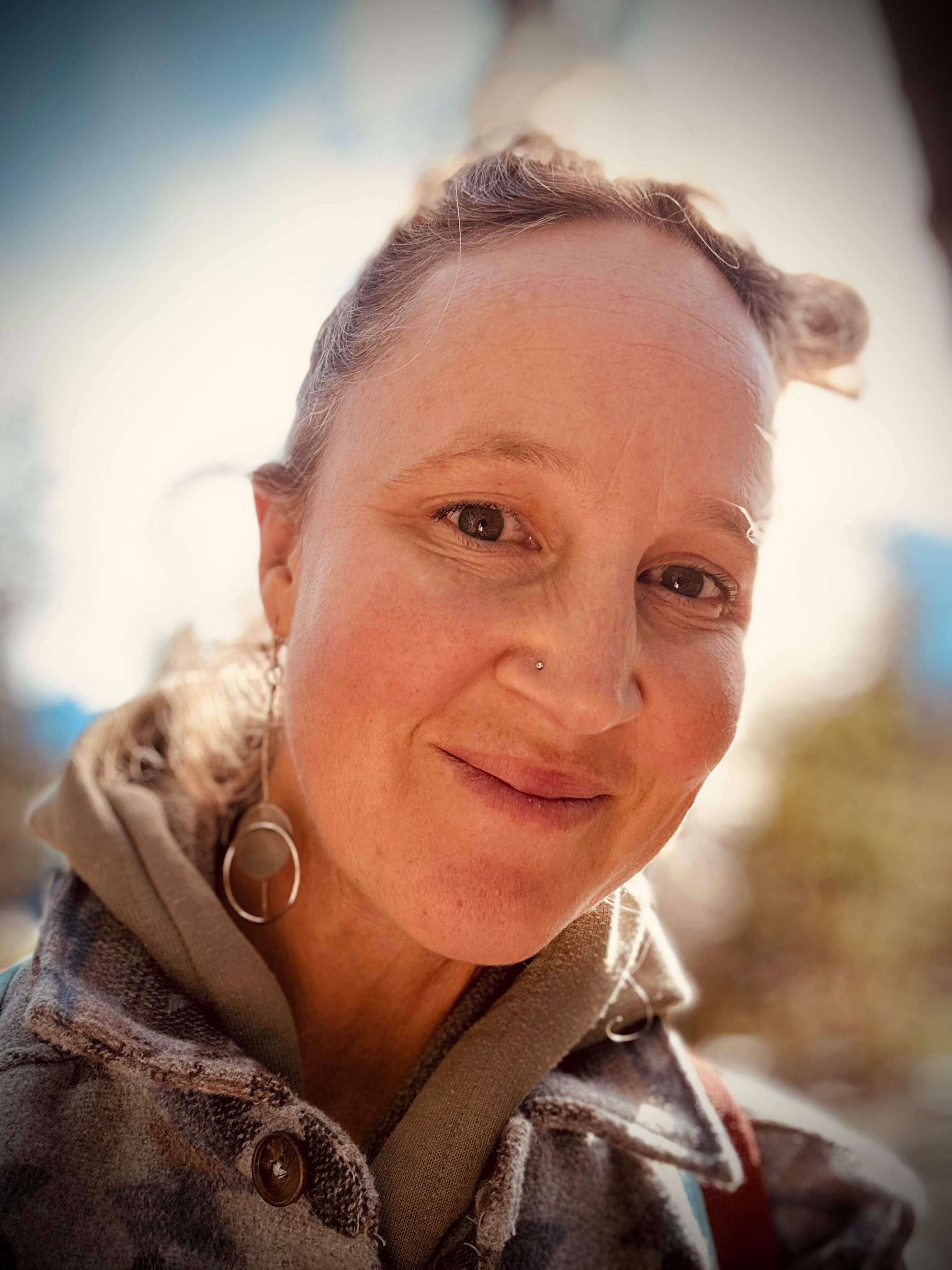 Nicki Mosley outdoors in the Canadian Rockies